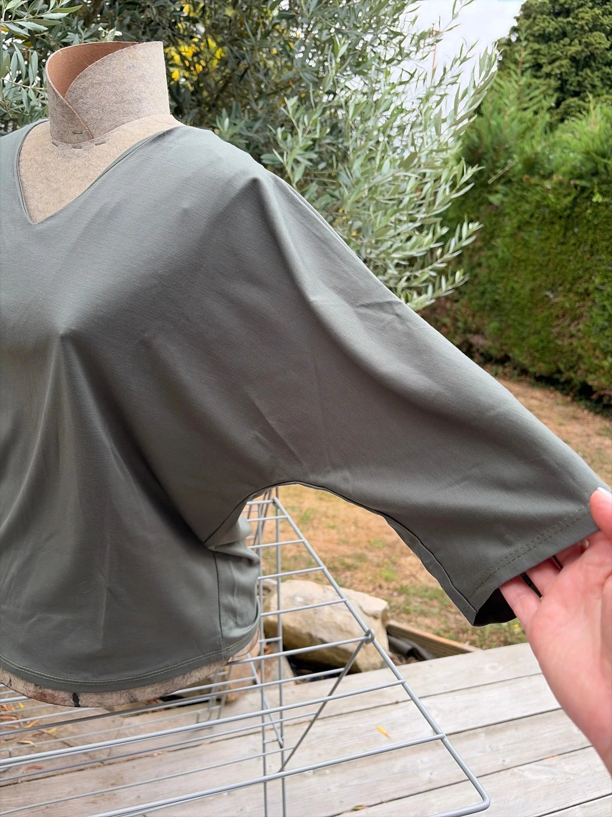 Blusa caqui – photo 4